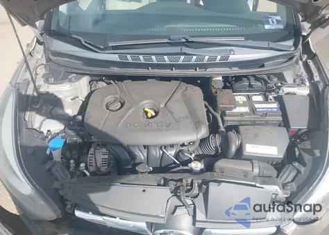 2016 Hyundai Elantra Se from USA, damaged, VIN 5NPDH4AE0GH665568